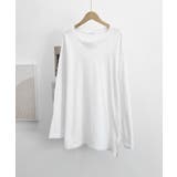 レディースロングtシャツ重ね着カットソー | SUNSHINE CLOSET | 詳細画像21