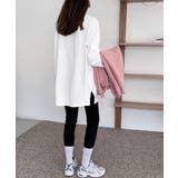 レディースロングtシャツ重ね着カットソー | SUNSHINE CLOSET | 詳細画像6