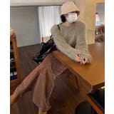 シャギーニットレディース 韓国風セーター | SUNSHINE CLOSET | 詳細画像5