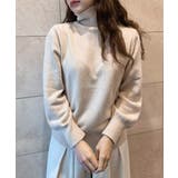 タートルネックニットトップス レディース | SUNSHINE CLOSET | 詳細画像6