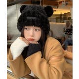 くま耳帽子 ボアハット 韓国 暖かい帽子 | ANGELCLOSET | 詳細画像3