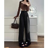 ストライプワイドパンツ春夏秋ロングパンツ | SUNSHINE CLOSET | 詳細画像6 