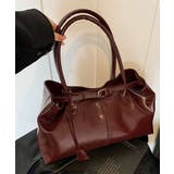 オイルワックス風合皮トートバッグ肩掛け鞄 | SUNSHINE CLOSET | 詳細画像18 