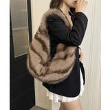 ハーフムーンファーショルダートートバッグ | SUNSHINE CLOSET | 詳細画像14 