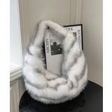 ハーフムーンファーショルダートートバッグ | SUNSHINE CLOSET | 詳細画像17 