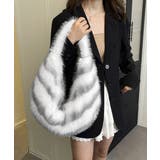 ハーフムーンファーショルダートートバッグ | SUNSHINE CLOSET | 詳細画像2 