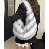 ハーフムーンファーショルダートートバッグ | SUNSHINE CLOSET | 詳細画像4 