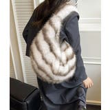 ハーフムーンファーショルダートートバッグ | SUNSHINE CLOSET | 詳細画像6 