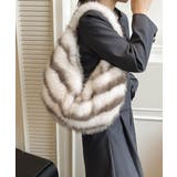ハーフムーンファーショルダートートバッグ | SUNSHINE CLOSET | 詳細画像7 