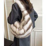 ハーフムーンファーショルダートートバッグ | SUNSHINE CLOSET | 詳細画像8 