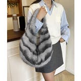 ハーフムーンファーショルダートートバッグ | SUNSHINE CLOSET | 詳細画像9 