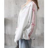 リボン付きスウェットジップアップパーカー | SUNSHINE CLOSET | 詳細画像12 