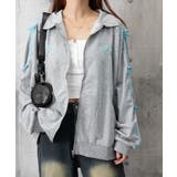 リボン付きスウェットジップアップパーカー | SUNSHINE CLOSET | 詳細画像16 