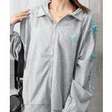 リボン付きスウェットジップアップパーカー | SUNSHINE CLOSET | 詳細画像19 