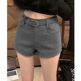 ウール風ショートパンツハイウエスト短パン | SUNSHINE CLOSET | 詳細画像10 