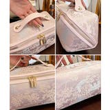 刺しゅう入りメイクポーチ横型コスメバッグ | SUNSHINE CLOSET | 詳細画像19