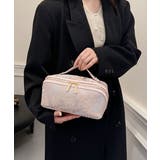 刺しゅう入りメイクポーチ横型コスメバッグ | SUNSHINE CLOSET | 詳細画像3