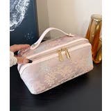 刺しゅう入りメイクポーチ横型コスメバッグ | SUNSHINE CLOSET | 詳細画像4