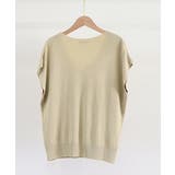 フレンチスリーブ ニットソー 体型カバー | SUNSHINE CLOSET | 詳細画像33 