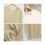 フレンチスリーブ ニットソー 体型カバー | SUNSHINE CLOSET | 詳細画像34 