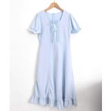 ドローストフリルワンピースレディース春夏 大人可愛いミモレ丈ワンピース ミニワン… | SUNSHINE CLOSET | 詳細画像33 