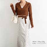 カシュクールニット 着やせトップス 韓国 | SUNSHINE CLOSET | 詳細画像19 