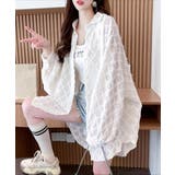 ハートジャガードシャツカーディガン春夏秋 | SUNSHINE CLOSET | 詳細画像3 