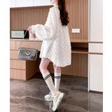 ハートジャガードシャツカーディガン春夏秋 | SUNSHINE CLOSET | 詳細画像4 