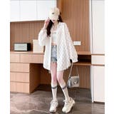 ハートジャガードシャツカーディガン春夏秋 | SUNSHINE CLOSET | 詳細画像5 