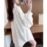 ハートジャガードシャツカーディガン春夏秋 | SUNSHINE CLOSET | 詳細画像6 