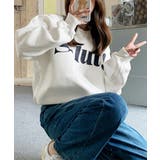 英字ロゴトレーナー裏起毛スウェット韓国風 | SUNSHINE CLOSET | 詳細画像3 