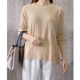 レディース 七分袖シンプル お洒落リブニットきれいめ | SUNSHINE CLOSET | 詳細画像14