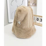 くまみみ帽子 マフラー付きファー帽子暖か | SUNSHINE CLOSET | 詳細画像12