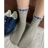 ダブルフリルソックス6足組 リブソックス | SUNSHINE CLOSET | 詳細画像9 