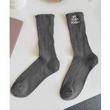 靴下セット韓国風サイドロゴソックス4足組 | SUNSHINE CLOSET | 詳細画像23 