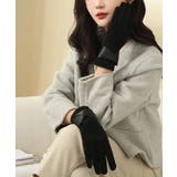 スエード調手袋裏起毛 リボン付き手袋防寒 | SUNSHINE CLOSET | 詳細画像4 