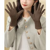 スエード調手袋裏起毛 リボン付き手袋防寒 | SUNSHINE CLOSET | 詳細画像7 