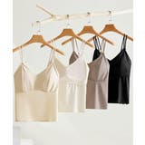 ノンワイヤーブラキャミ バックシースルーセクシー下着 ブラ一体型インナー楽ちんチ… | SUNSHINE CLOSET | 詳細画像15 