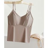 ノンワイヤーブラキャミ バックシースルーセクシー下着 ブラ一体型インナー楽ちんチ… | SUNSHINE CLOSET | 詳細画像16 