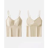 ノンワイヤーブラキャミ バックシースルーセクシー下着 ブラ一体型インナー楽ちんチ… | SUNSHINE CLOSET | 詳細画像17 