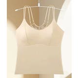 ノンワイヤーブラキャミ バックシースルーセクシー下着 ブラ一体型インナー楽ちんチ… | SUNSHINE CLOSET | 詳細画像20 