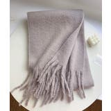 ボリューム ワイドマフラーフリンジ 無地 | SUNSHINE CLOSET | 詳細画像12 