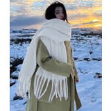 ボリューム ワイドマフラーフリンジ 無地 | SUNSHINE CLOSET | 詳細画像3 