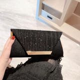 ブラック | クラッチバッグ 結婚式 パーティーバッグ | SUNSHINE CLOSET