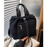 コーデュロイ 巾着ショルダーバッグ小さめ | SUNSHINE CLOSET | 詳細画像1 