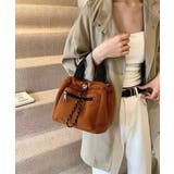 コーデュロイ 巾着ショルダーバッグ小さめ | SUNSHINE CLOSET | 詳細画像12 