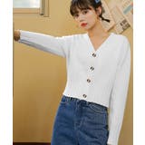 ショート丈 ニットカーディガン春アウター | SUNSHINE CLOSET | 詳細画像2 