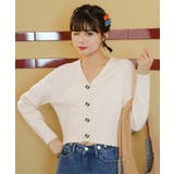 ショート丈 ニットカーディガン春アウター | SUNSHINE CLOSET | 詳細画像3 