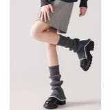 レディース リブ編み ニットレッグカバー | SUNSHINE CLOSET | 詳細画像4 