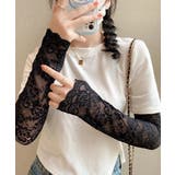 レースアームカバー レディース UVケア | ANGELCLOSET | 詳細画像1